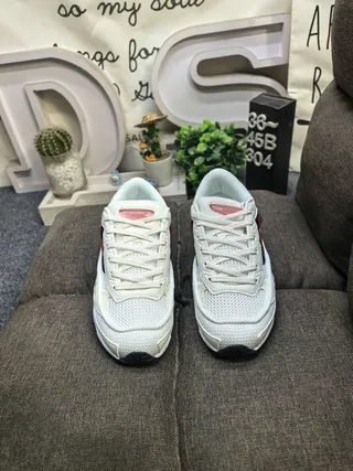 Maison Margiela Black Beige Oversized Sole Layered Mesh And Synthetic Upper Chunky Sneakers 20