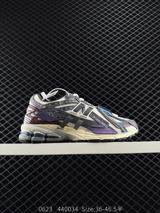 New Balance 1906A Sneakers Chunky Violette Bordeaux Bleue 2