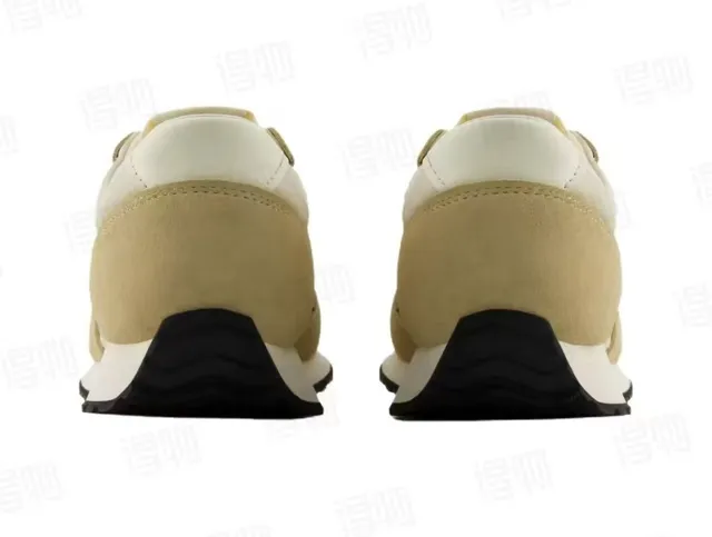 New Balance 327 Beige and Brown Baskets lifestyle 3