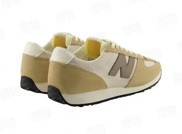 New Balance 327 Beige and Brown Baskets lifestyle 5