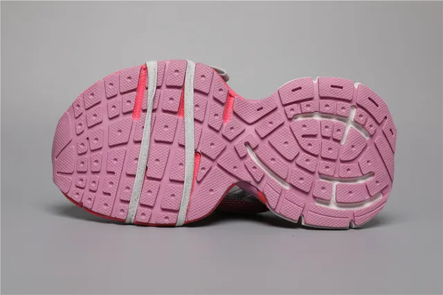 New Balance 860 Chaussures de running rose blanc avec upper en maille supérieure et overlays de cage synthétique 6