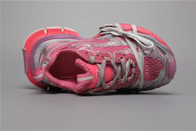 New Balance 860 Chaussures de running rose blanc avec upper en maille supérieure et overlays de cage synthétique 7