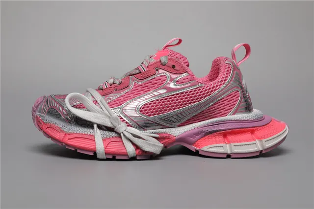 New Balance 860 Chaussures de running rose blanc avec upper en maille supérieure et overlays de cage synthétique 9