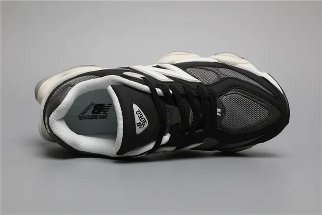 New Balance 9060 Tênis Lifestyle Preto e Branco 7
