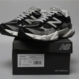 New Balance 9060 Black Gray White Lifestyle Sneakers