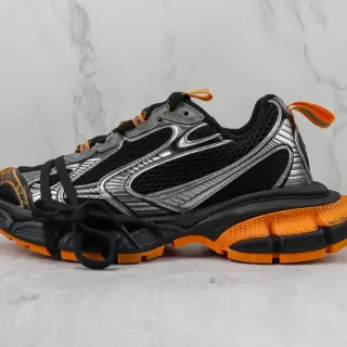 New Balance 9060 أحذية رياضية سميكة أسود فضي برتقالي