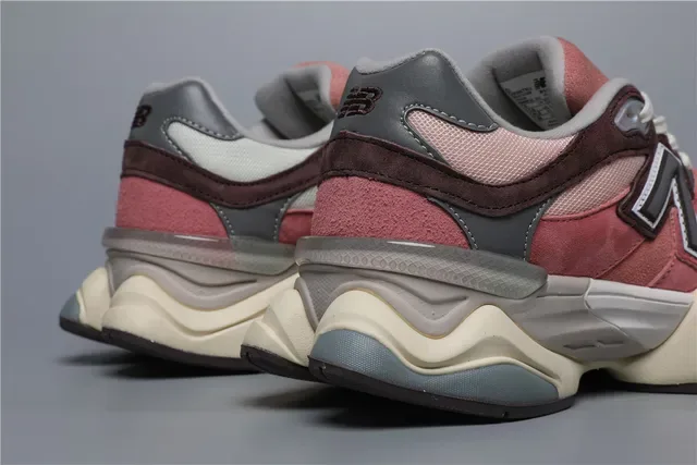 New Balance 9060 Dusty Pink Burgundy حذاء أسلوب الحياة 2