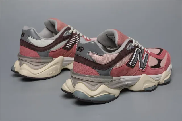 New Balance 9060 Dusty Pink Burgundy حذاء أسلوب الحياة 3