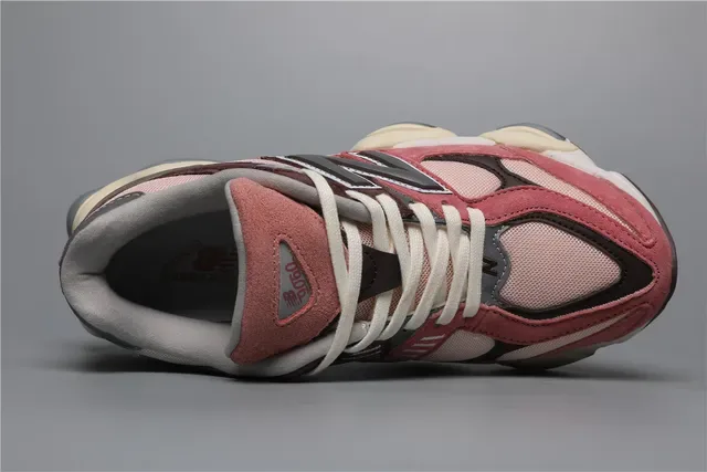 New Balance 9060 Dusty Pink Burgundy حذاء أسلوب الحياة 7