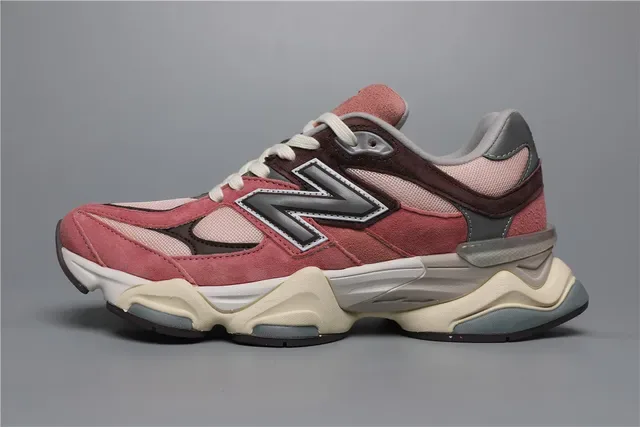 New Balance 9060 Dusty Pink Burgundy حذاء أسلوب الحياة 9