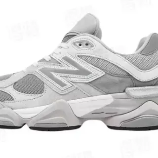 New Balance 9060 حذاء رياضي رمادي شبكي وسويدي