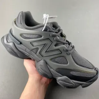 New Balance 9060 Monochrome Gray Chunky Sneakers
