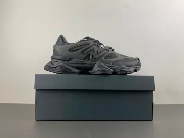 New Balance 9060 Monochrome Gray Chunky Sneakers 15