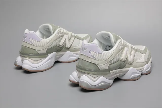 New Balance 9060 হালকা সেজ গ্রিন এবং সাদা লাইফস্টাইল স্নিকার্স 3