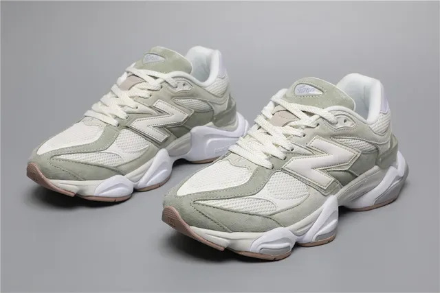 New Balance 9060 হালকা সেজ গ্রিন এবং সাদা লাইফস্টাইল স্নিকার্স 5