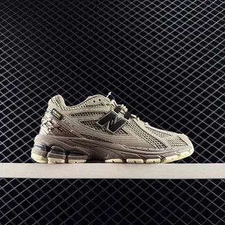 New Balance 9061 Beige Black Chunky Sneakers