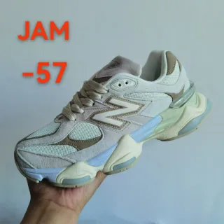 New Balance Zapatillas Chunky Beige Azul Suela Media Material Mixto Superior