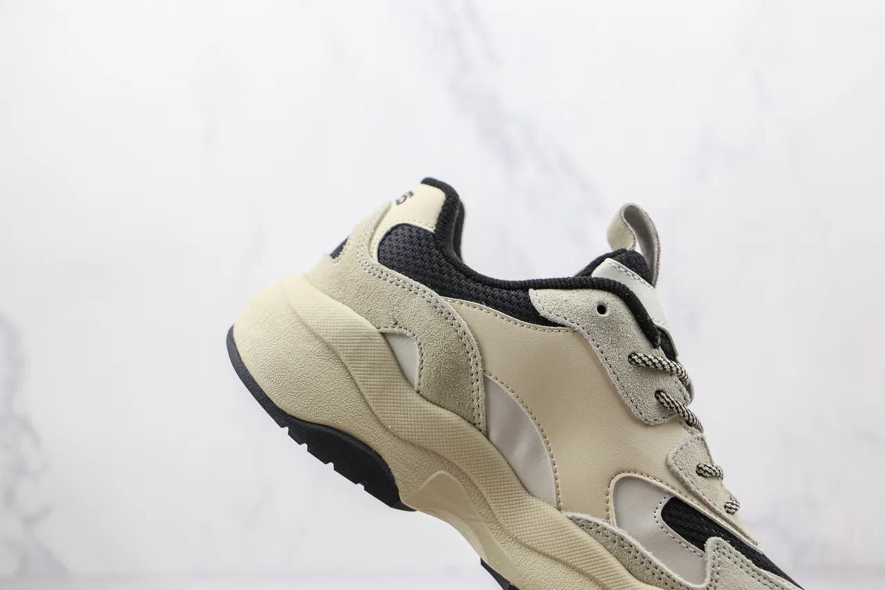 New Era Chunky Runner Beige Noir Silhouette Oversized NY Logo Chunky Sneakers 5