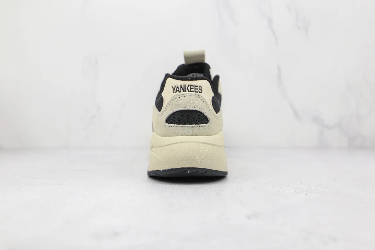 New Era Chunky Runner Beige Noir Silhouette Oversized NY Logo Chunky Sneakers 9