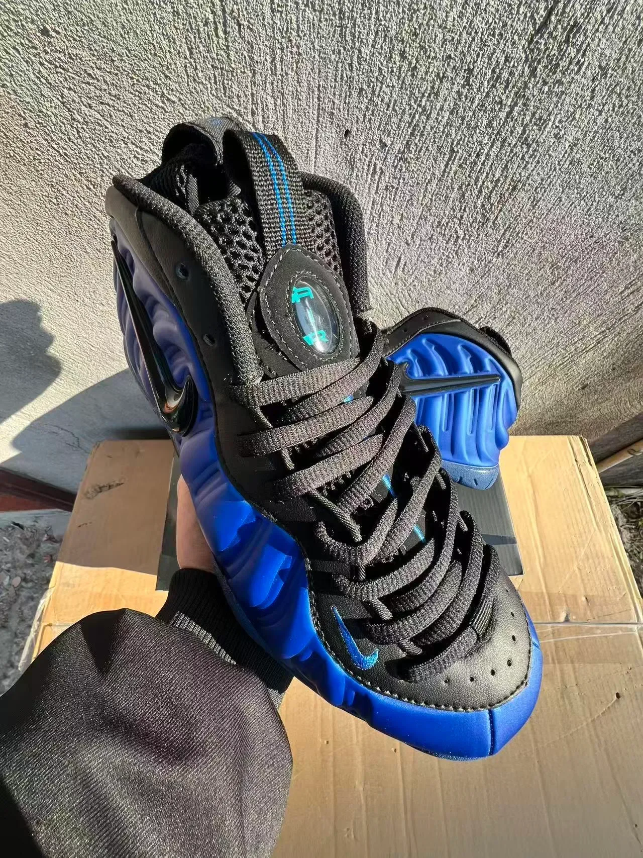 Nike Air Foamposite One Chaussures Lifestyle Bleu Royal 2