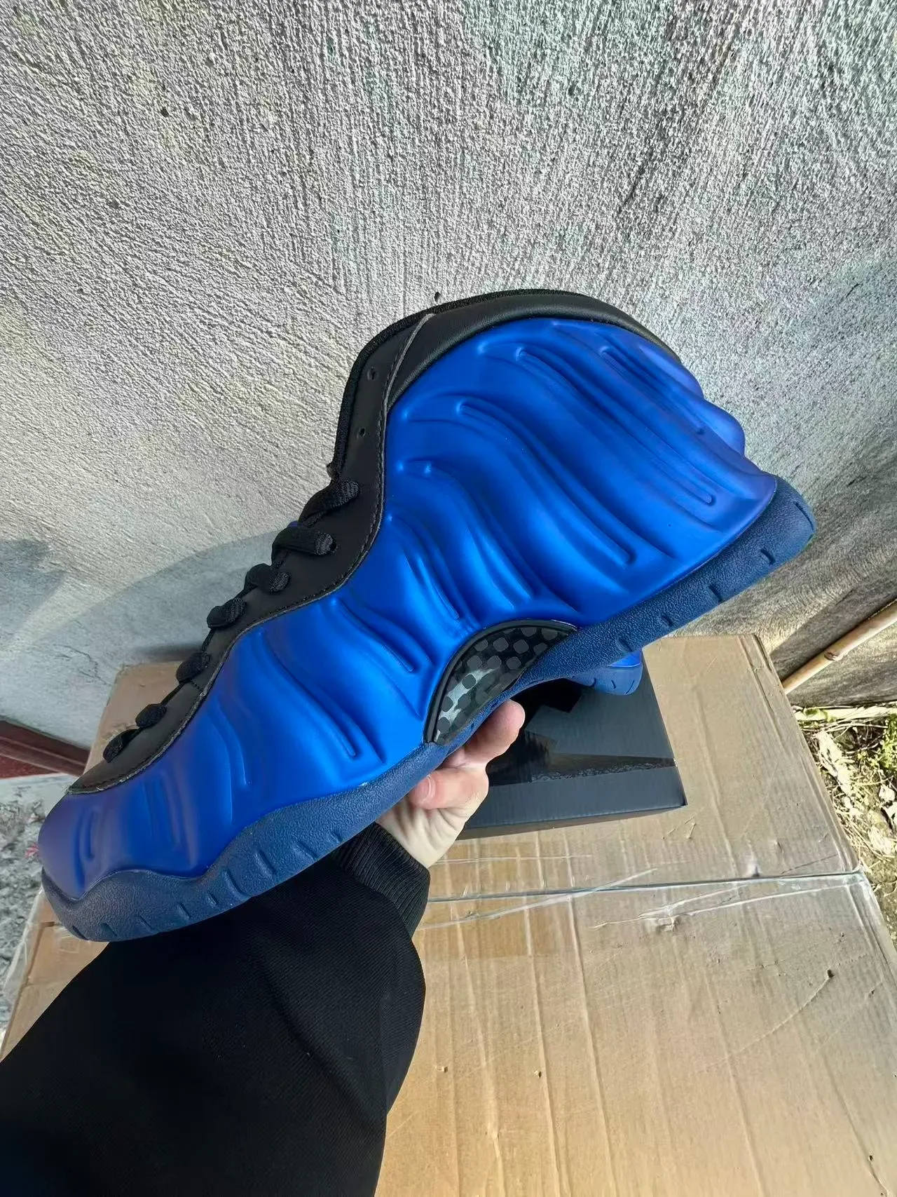 Nike Air Foamposite One Chaussures Lifestyle Bleu Royal 5