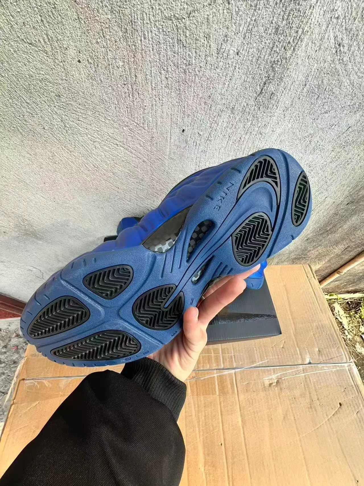 Nike Air Foamposite One Chaussures Lifestyle Bleu Royal 6