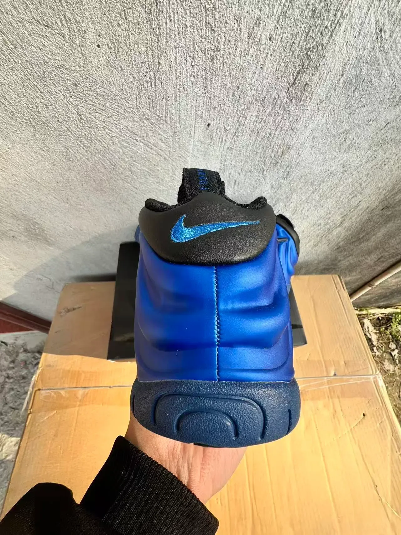 Nike Air Foamposite One Chaussures Lifestyle Bleu Royal 8