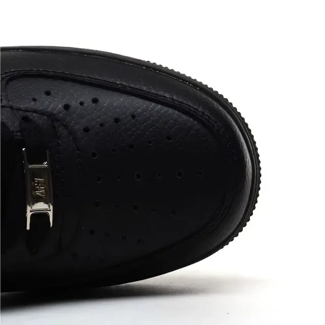 Nike Air Force 1 All Black Lifestyle Sneakers 2