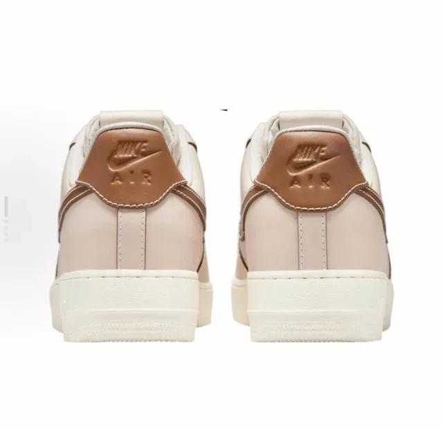 Nike Air Force 1 Beige and Brown Lifestyle Sneakers 5