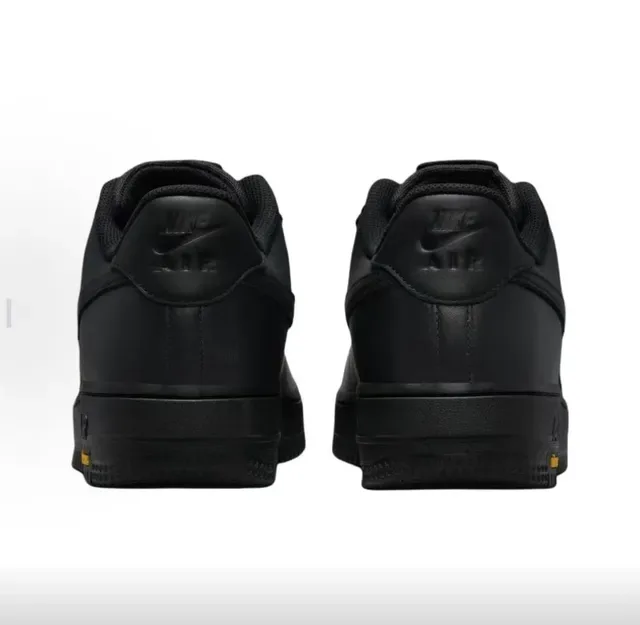 Nike Air Force 1 Black Vibram Lifestyle Sneakers 3