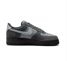 Nike Air Force 1 Gray and Black Lifestyle Sneakers 3