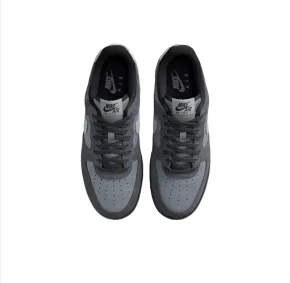Nike Air Force 1 Gray and Black Lifestyle Sneakers 4