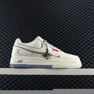 Nike Air Force 1 Louis Vuitton कॉलाबोरेशन Off-White ब्लू लाइफस्टाइल स्नीकर