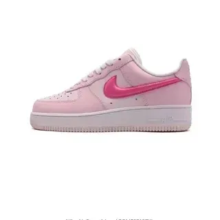 Nike Air Force 1 Low Pink and Hot Pink Lifestyle Sneakers