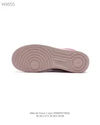 Nike Air Force 1 Low Rose et Hot Pink Sneakers Lifestyle 7