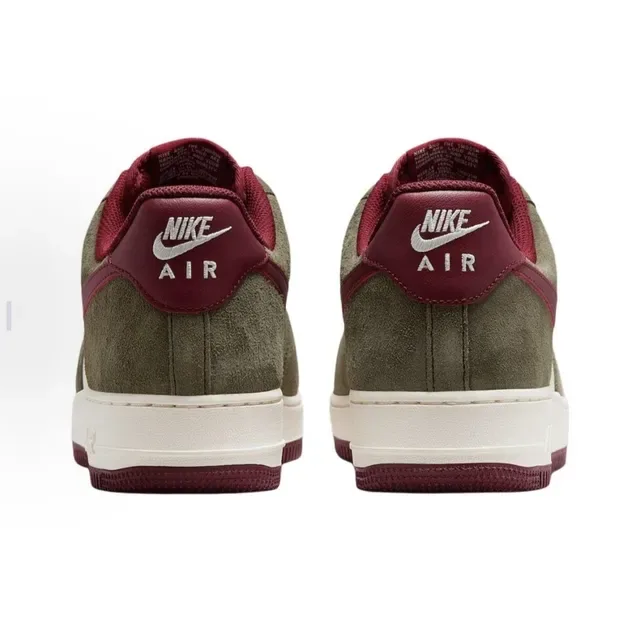 Nike Air Force 1 Vert Olive et Marron Chaussures Lifestyle 2