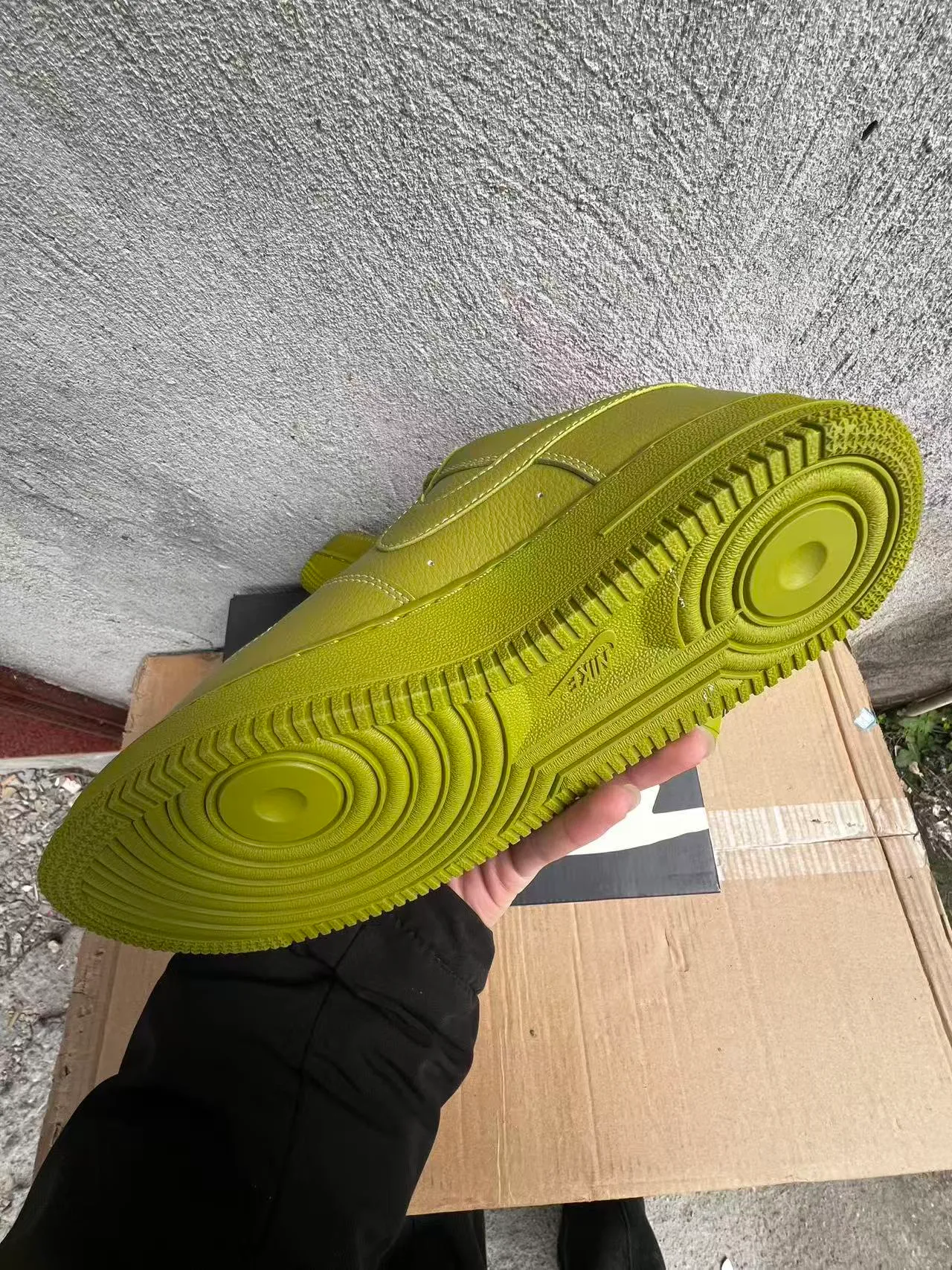 Nike Air Force 1 Olive Green Lifestyle Sneakers 6