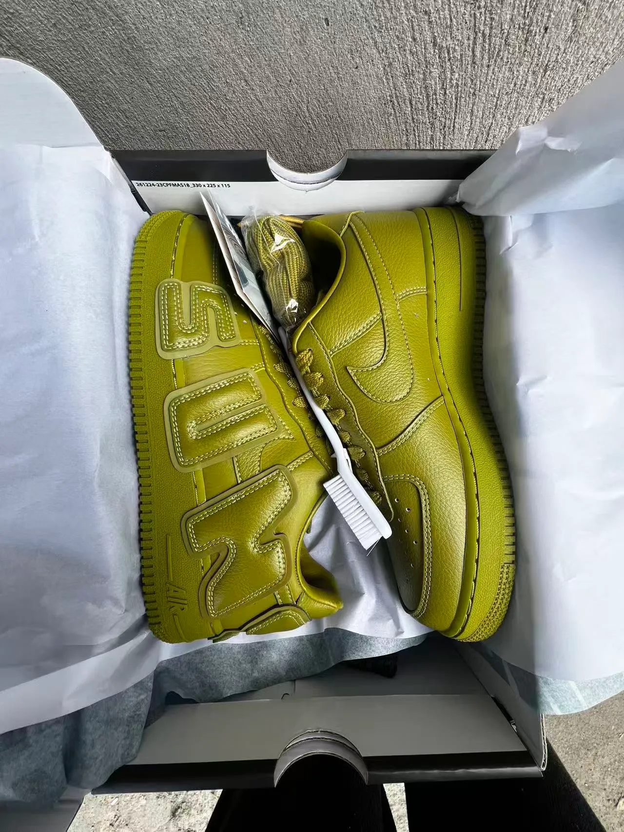 Nike Air Force 1 Olive Green Lifestyle Sneakers 9