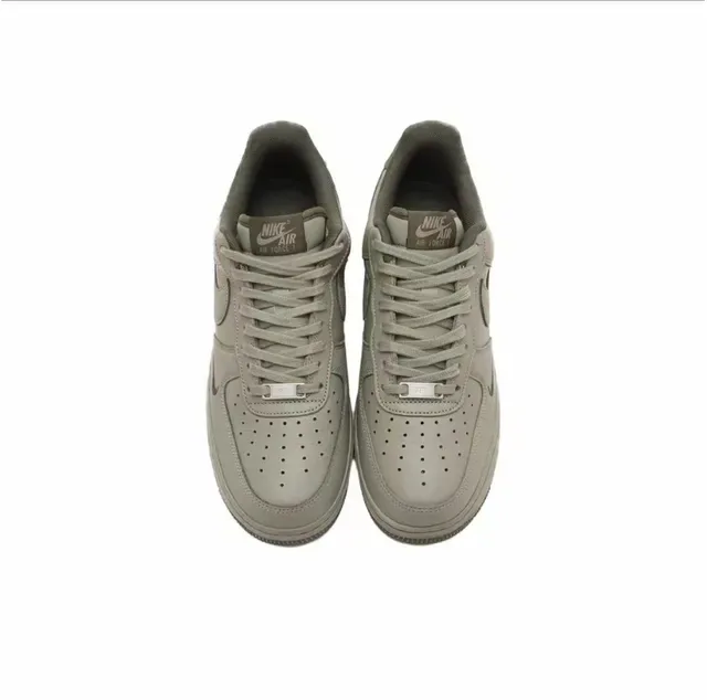 Nike Air Force 1 Olive chaussures lifestyle monocromatiques 4