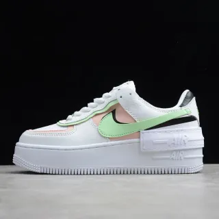 Nike Air Force 1 Platform White Mint Green Pink Lifestyle Sneakers