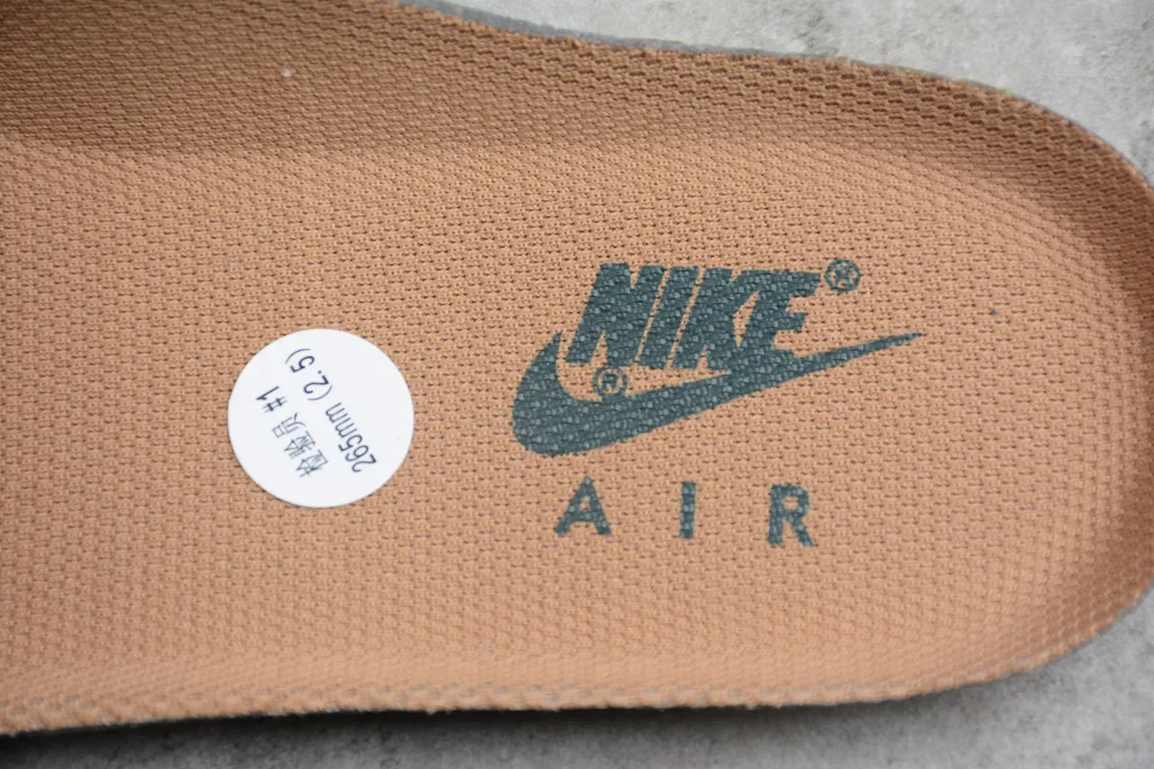 Nike Air Force 1 Tan Suede Lifestyle Sneakers 4
