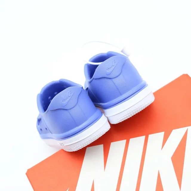 Nike Air Force-Inspired Perforated Slip-On Clogs 4