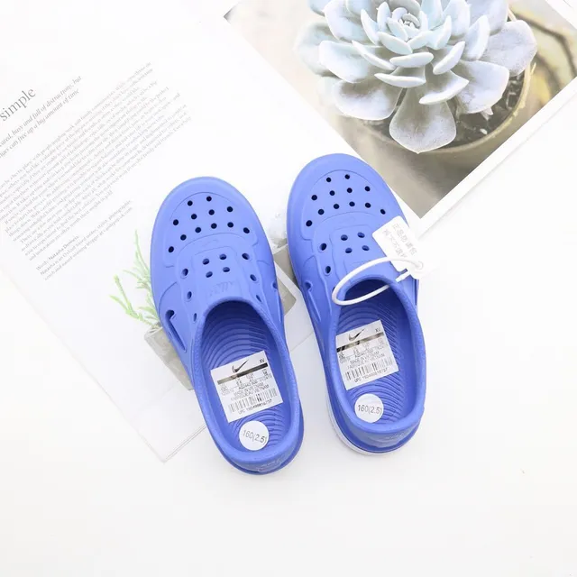 Nike Air Force-Inspired Perforated Slip-On Clogs 7