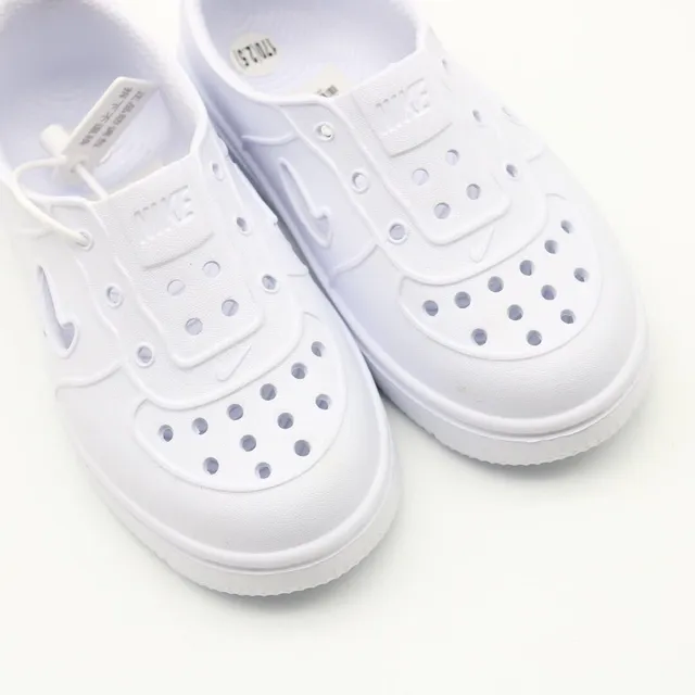 Nike Air Force-Inspired Perforated Slip-On Clogs 23