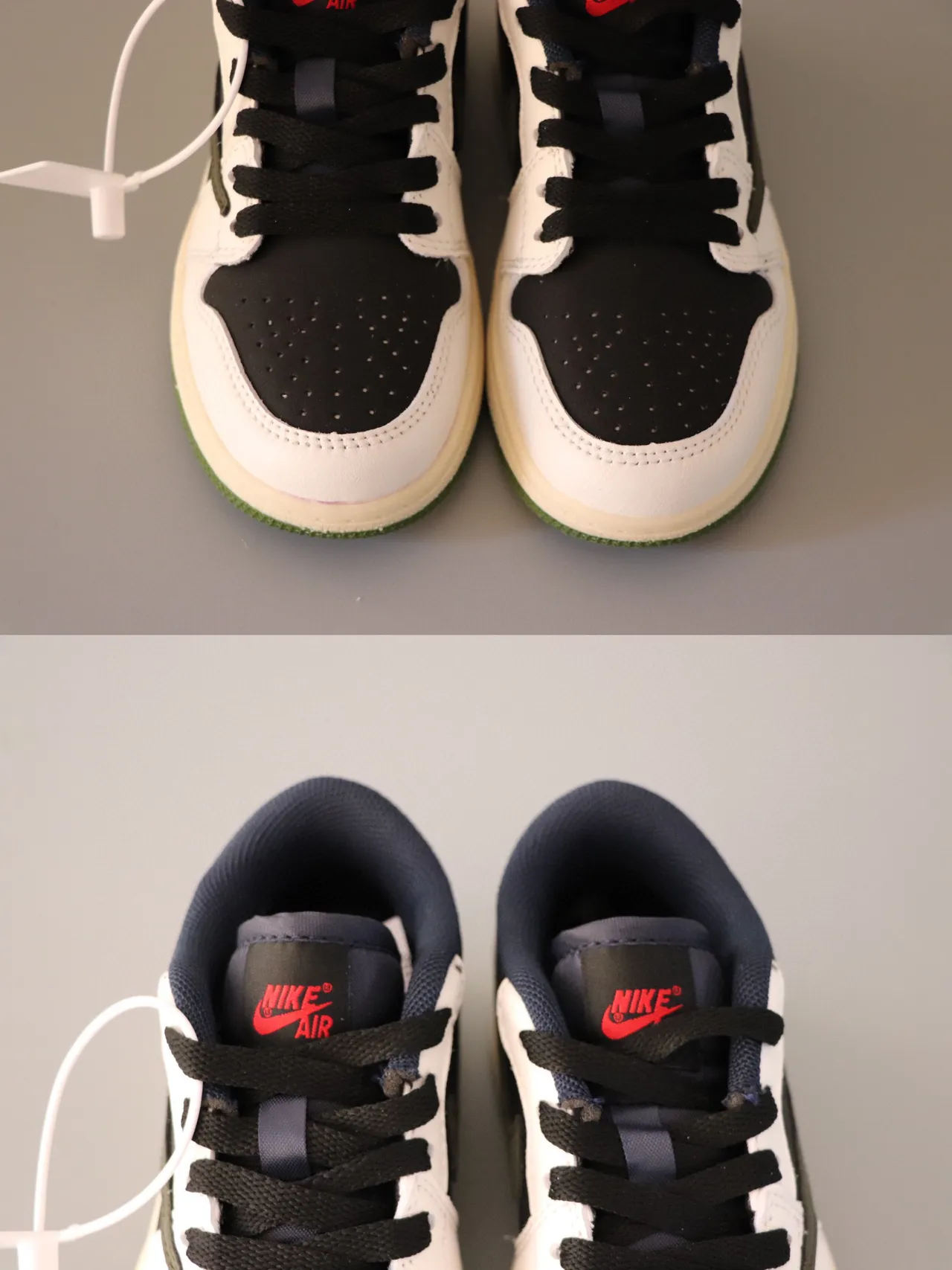 Nike Air Jordan 1 Low Purple White Black Basketball Shoes 8