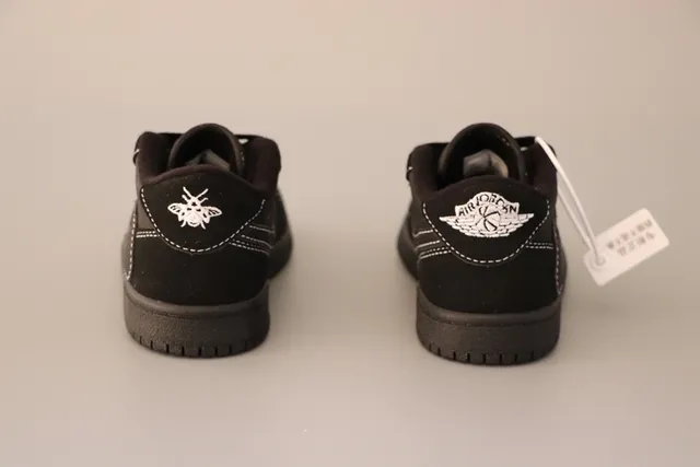 Nike Air Jordan 1 Low Purple White Black Basketball Shoes 15