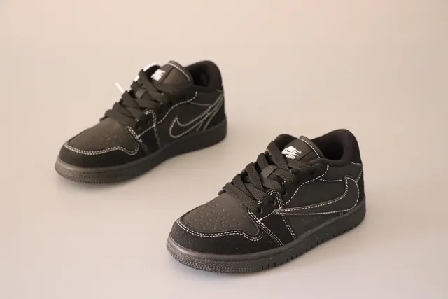Nike Air Jordan 1 Low Purple White Black Basketball Shoes 16