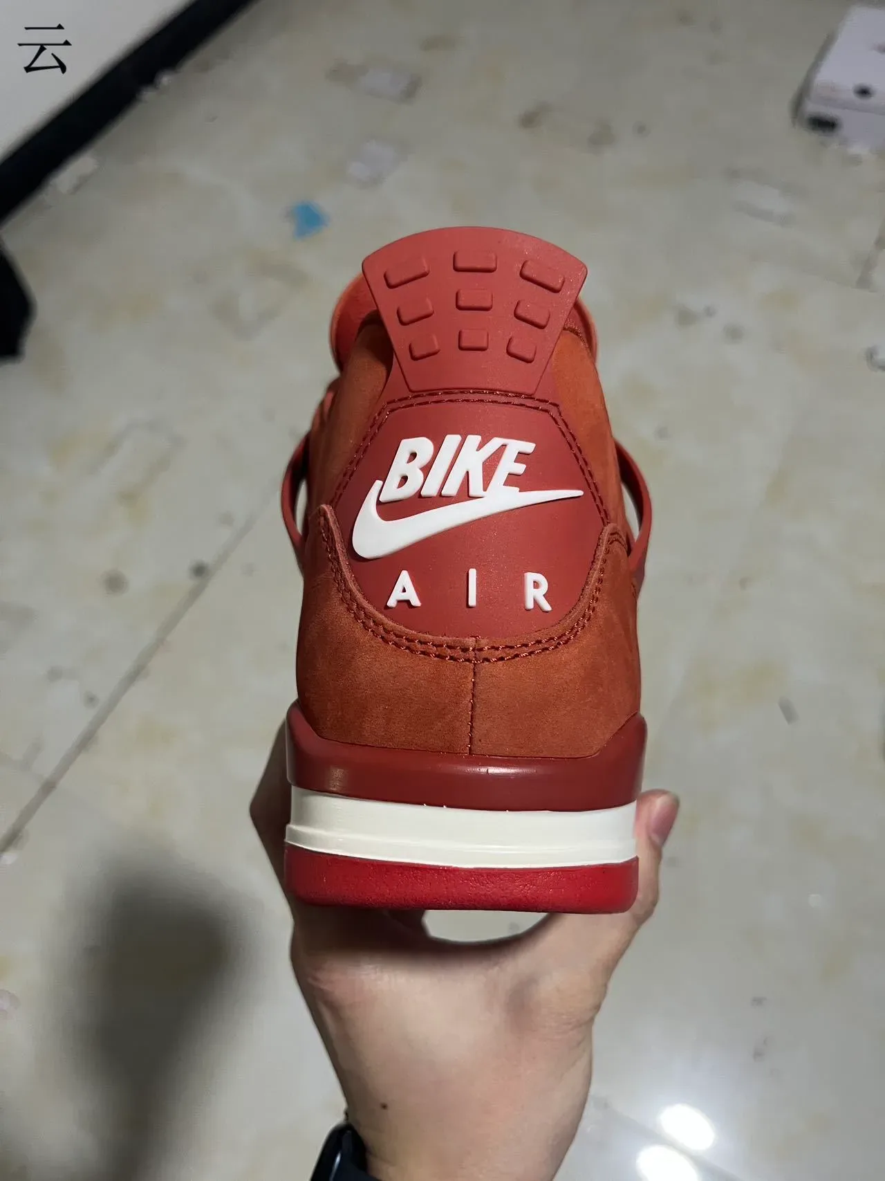 Nike Air Jordan 4 Tênis de basquete Terracota Vermelho 4