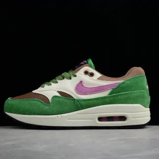 Nike Air Max 1 Green Cream Pink Lifestyle Sneakers