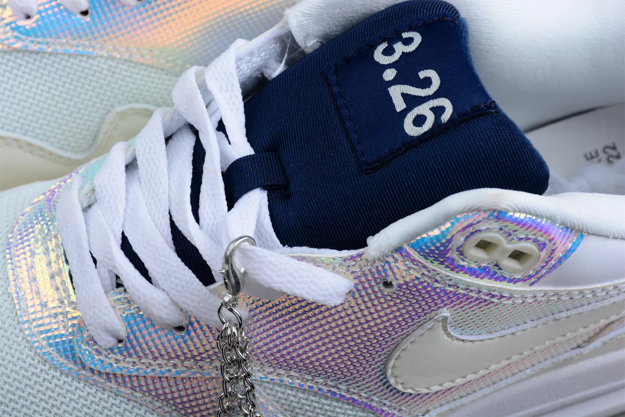Nike Air Max 1 Iridescent Holographic Lifestyle Sneakers 8